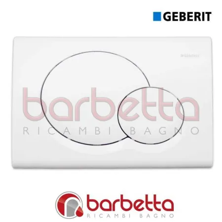 PLACCA DI COMANDO BETA BIANCO GEBERIT 115.774.11.1