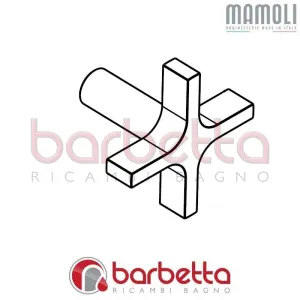 MANIGLIA COMPLETA CORTINA MAMOLI 20004XC