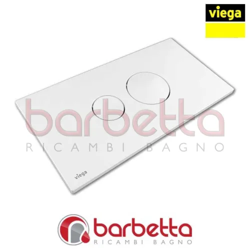 PLACCA PER CASSETTA INCASSO PLACCA STYLE 10 BIANCA VIEGA 596316