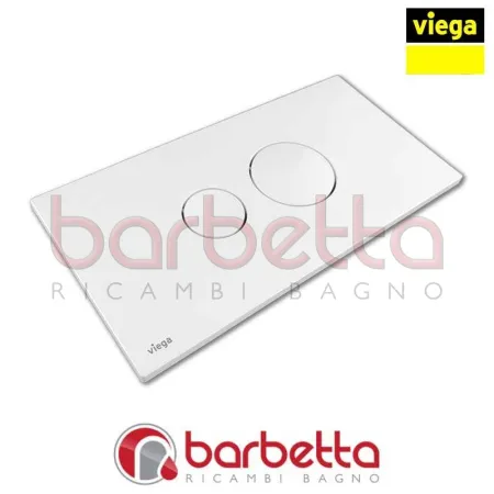 PLACCA PER CASSETTA INCASSO PLACCA STYLE 10 BIANCA VIEGA 596316