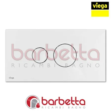 PLACCA PER CASSETTA INCASSO PLACCA STYLE 10 BIANCA VIEGA 596316