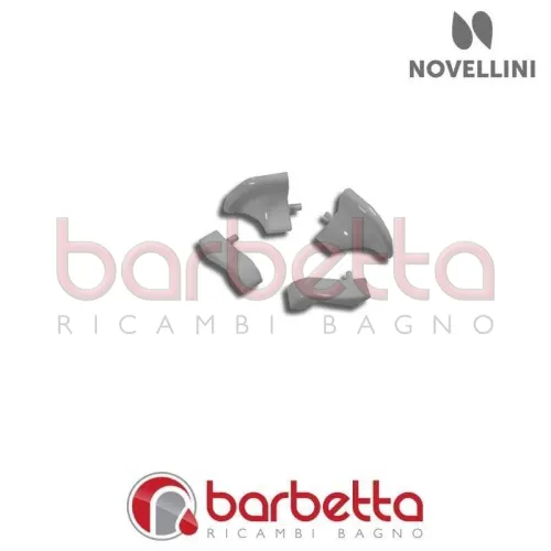 CONFEZIONE TAPPI COPERTURA MANIGLIA BB01 A NEWSTAR A NOVELLINI R04BBA01-K