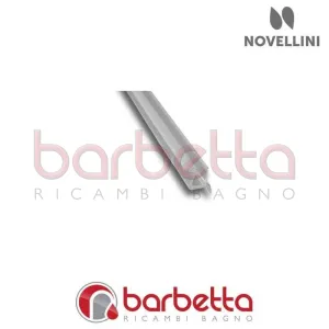 GUARNIZIONE ORIZZONTALE ANTA FISSA BB01 A CRISTALLO NEW STAR A NOVELLINI R51BBAC01-TR