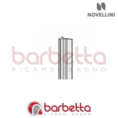 GUARNIZIONE VERTICALE BH 02 NEW STAR S NOVELLINI R50BH2G1-TR