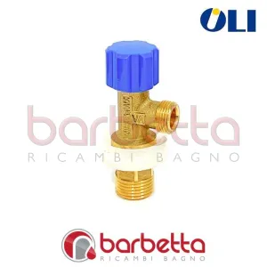 RUBINETTO D'ARRESTO 3/8 X 1/2 OLI74 PLUS OLI 011972