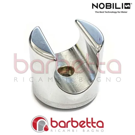RICAMBIO GANCIO DUPLEX PER GRUPPO VASCA PLUS CROMO NOBILI RSU147/6CR