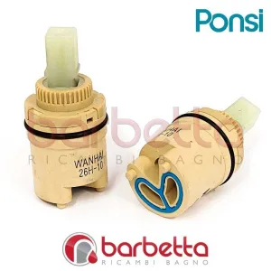 CARTUCCIA CERAMICA d.25 RICAMBIO PONSI BTRICCCA30