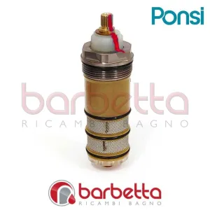 CARTUCCIA TERMOSTATICA INCASSI DOCCIA RICAMBIO PONSI BTRICCTE04