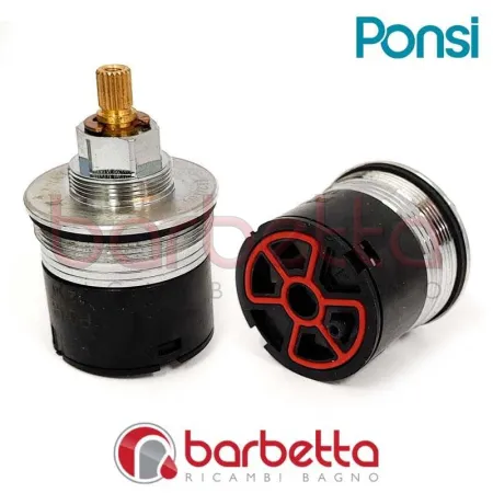 CARTUCCIA DEVIATORE INCASSI DOCCIA RICAMBIO PONSI BTRICCTE34