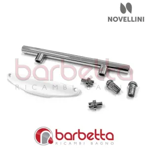 MANIGLIA E CONTROMANIGLIA LUNES NEW HOLIDAY NOVELLINI R40MALU1-D