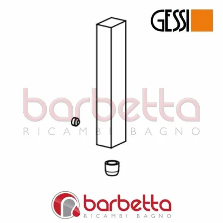 LEVA MANIGLIA MISCELATORE SLIM RETTANGOLO GESSI SP01046