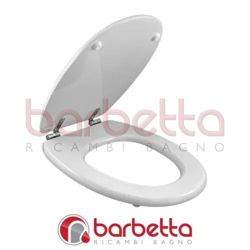 SEDILE COPRIWATER COMPATIBILE GRAVENA CROMA BIANCO