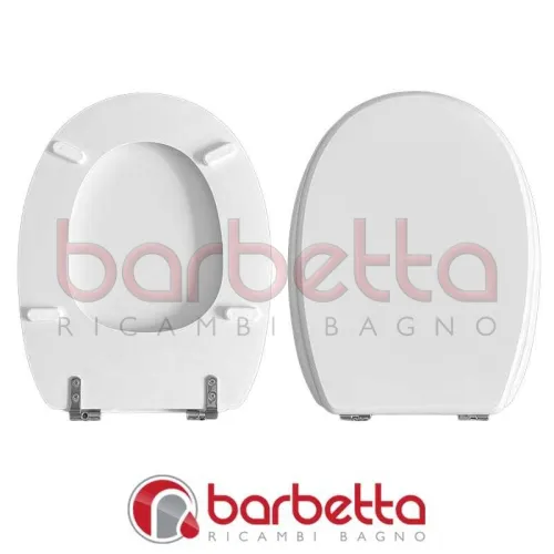 SEDILE COPRIWATER COMPATIBILE GRAVENA CROMA BIANCO