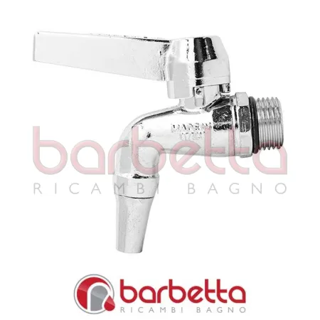 RUBINETTO CONTENITORI ACCIAIO PER OLIO 1/2 OTTONE