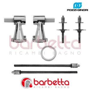 KIT CERNIERE PER SEDILE CITTERIO AMMORTIZZATA DI POZZI GINORI 75844-099