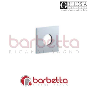 PIASTRA 65X65 FORO Ø28 CON GUARNIZIONE RICAMBIO BELLOSTA 01-754035
