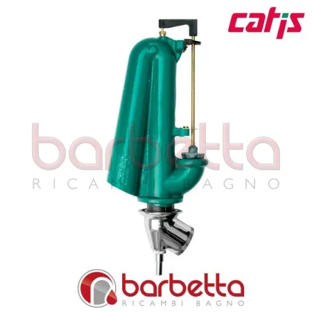 SIFONE BATTERIA SCARICO CATIS JUNIOR CON PULSANTE CROMO D1200