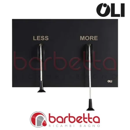 PLACCA DI RICAMBIO LESS IS MORE ACCIAIO NERO OLIVER 883527