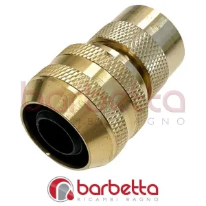 RACCORDO PORTAGOMMA RAPIDO 3/4” IN OTTONE