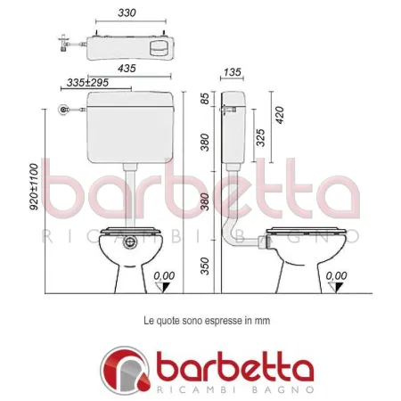 CASSETTA PUCCI ESTERNA ECO DUE TASTI 77000490