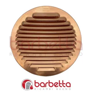 GRIGLIA DI AERAZIONE IN RAME 120 mm