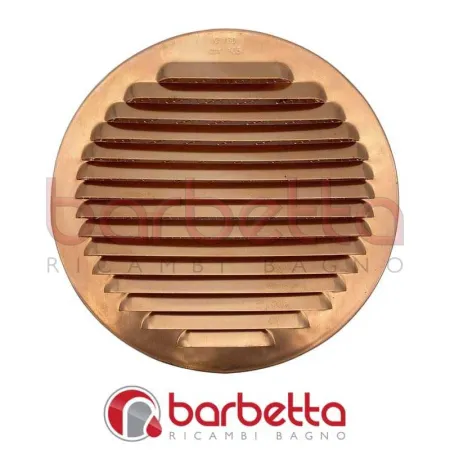 GRIGLIA DI AERAZIONE IN RAME 160 mm