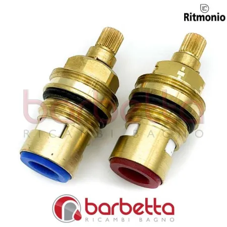 COPPIA VITONI DISCO CERAMICO RICAMBIO RITMONIO RCMB013