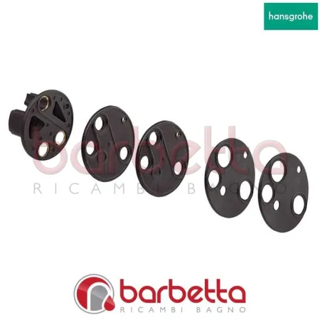 SET GUARNIZIONI DI RICAMBIO PER INCASSO DOCCIA HANSGROHE 13475000