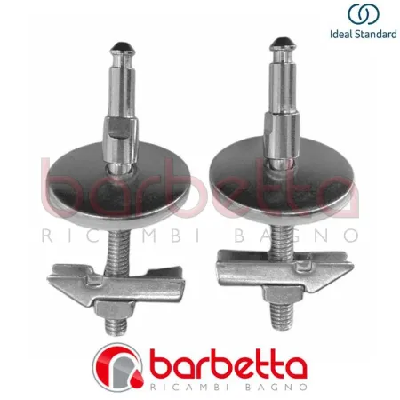 SET CERNIERE DI FISSAGGIO A SANITARIO COPRIWATER TESI IDEAL STANDARD EW00567