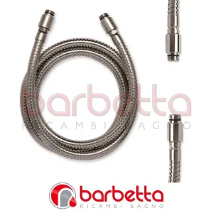 FLESSIBILE DOCCIA CROMATO DA 200 CM 3/8 X 3/8 MASCHIO