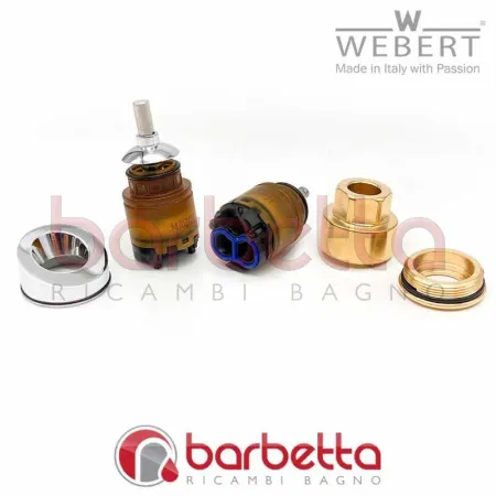 CARTUCCIA APERTA D.25 CON ASTA LUNGA RICAMBIO WEBERT AC0684