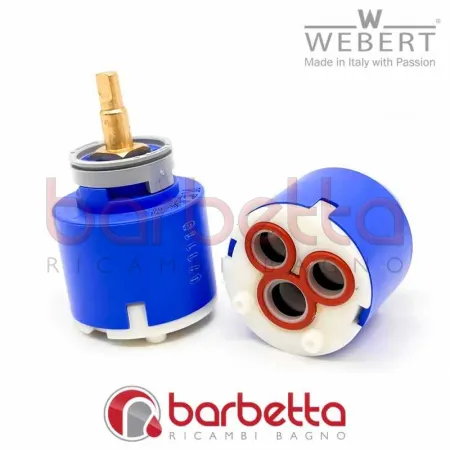CARTUCCIA D.35 SENZA DISTRIBUZIONE CON LIMITATORE RICAMBIO WEBERT AC0312