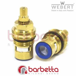 VITONE A DISCHI CERAMICI 8X20 DA 1/2'' CON APERTURA 90 DX RICAMBIO WEBERT AC0331