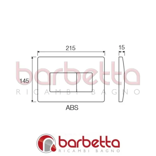 PLACCA P1 CROMO SATINATO PNEUMATICA VALSIR VS0872637