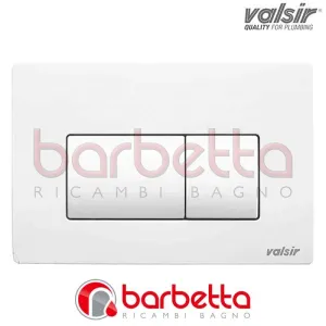 PLACCA DI COMANDO PER CASSETTA A INCASSO TROPEA 3 VALSIR VS0871301