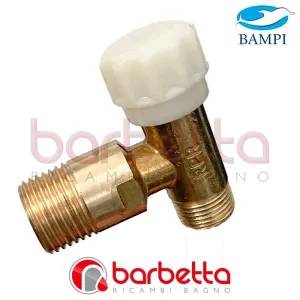 RUBINETTO D'ARRESTO 3/8" x 1/2" ANDROMEDA/CRUX RICAMBIO BAMPI CRIAND20