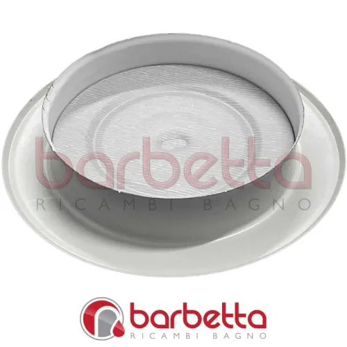 ROSONE SMALTATO D. mm 120 - col. bianco