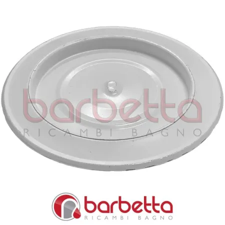 ROSONE SMALTATO D. mm 130 - col. bianco