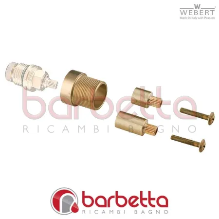 PROLUNGA COMPLETA PER RUBINETTO ARRESTO RICAMBIO WEBERT AC0409