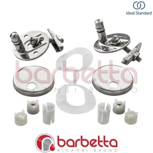 KIT FISSAGGIO CERNIERA SEDILE CONNECT SOFT RICAMBIO IDEAL STANDARD EV287AA