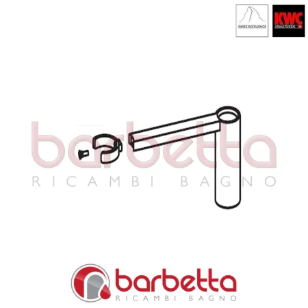 SUPPORTO DOCCIA COMPLETO RICAMBIO KWC Z.535.963.000
