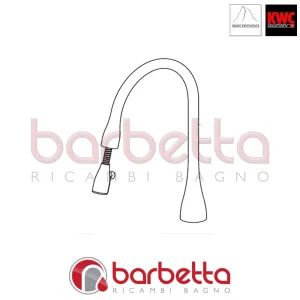 CANNA GIREVOLE A225 EVE RICAMBIO KWC Z.535.300.000