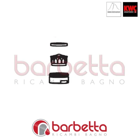 AERATORE COMPLETO RICAMBIO KWC Z.537.122.000