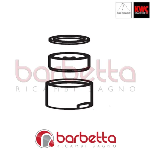AERATORE ROMPIGETTO COMPLETO RICAMBIO KWC Z.534.706