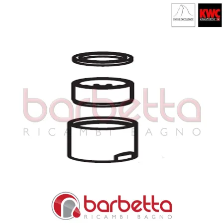 AERATORE ROMPIGETTO COMPLETO RICAMBIO KWC Z.534.706