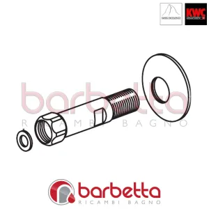 RACCORDO MURALE RICAMBIO KWC K.30.99.14.000.46
