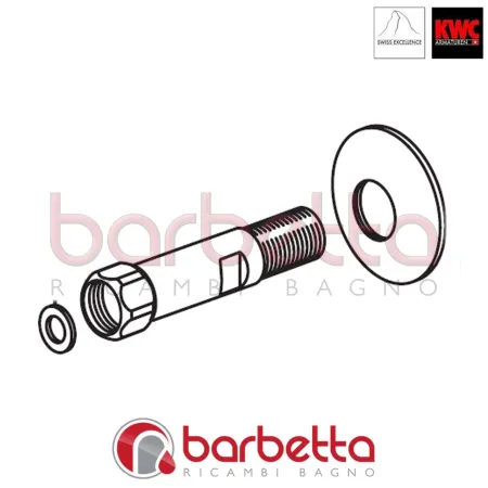 RACCORDO MURALE RICAMBIO KWC K.30.99.14.000.46