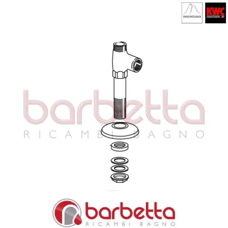 VALVOLA DI RACCORDO COMPLETA GASTRO RICAMBIO KWC Z.503.840