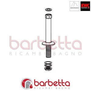 RACCORDO VERTICALE RICAMBIO KWC K.30.99.36.000.46