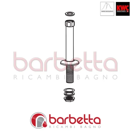 RACCORDO VERTICALE RICAMBIO KWC K.30.99.36.000.46